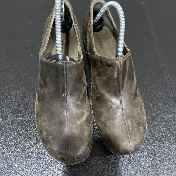 Patagonia Better Clogs Womens Sz 10 Espresso Leather Slip On Mule Comfort Boho - Picture 3 of 8